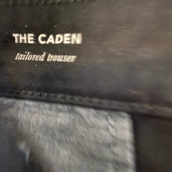 Vintage faux leather Black trouser Adriano Goldschmed - Picture 6 of 8